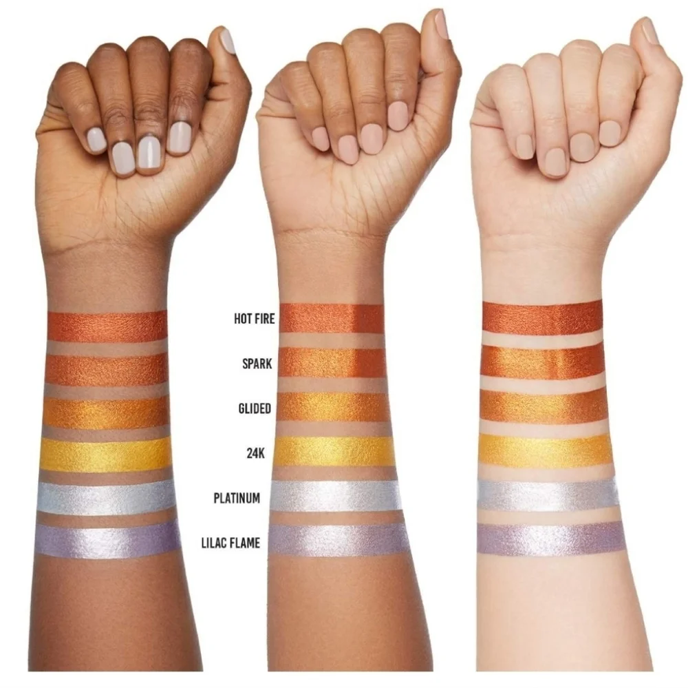 NIB Danessa Myricks Beauty Colorfix Liquid Metals Waterproof Pigment Gilded